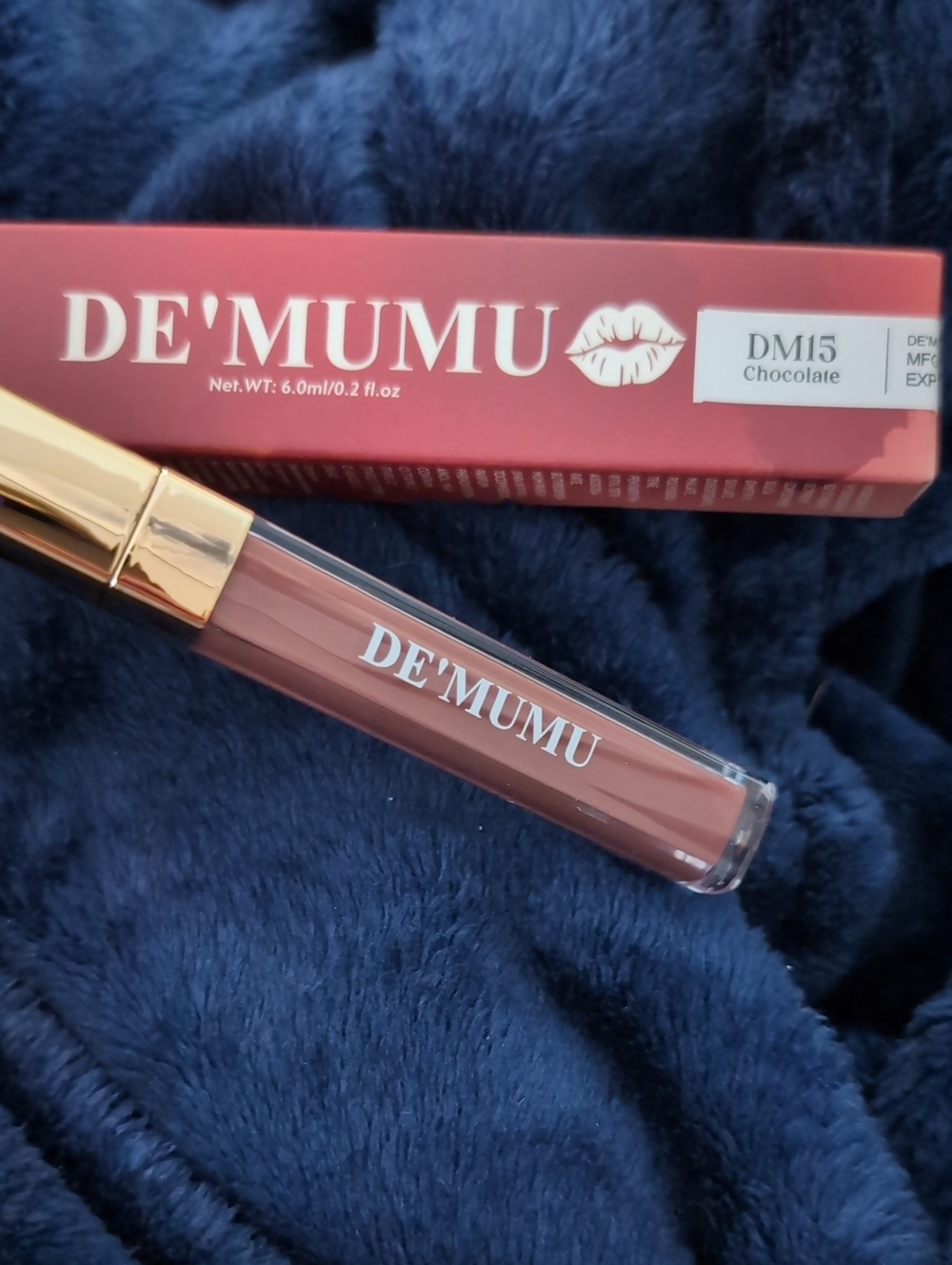 DM15 Chocolate Liquid Lipstick - Deep Brown Matte